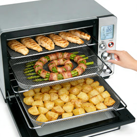 SettleDown Breville Pro mesh basket stainless steel construction resists rust and maintains shine