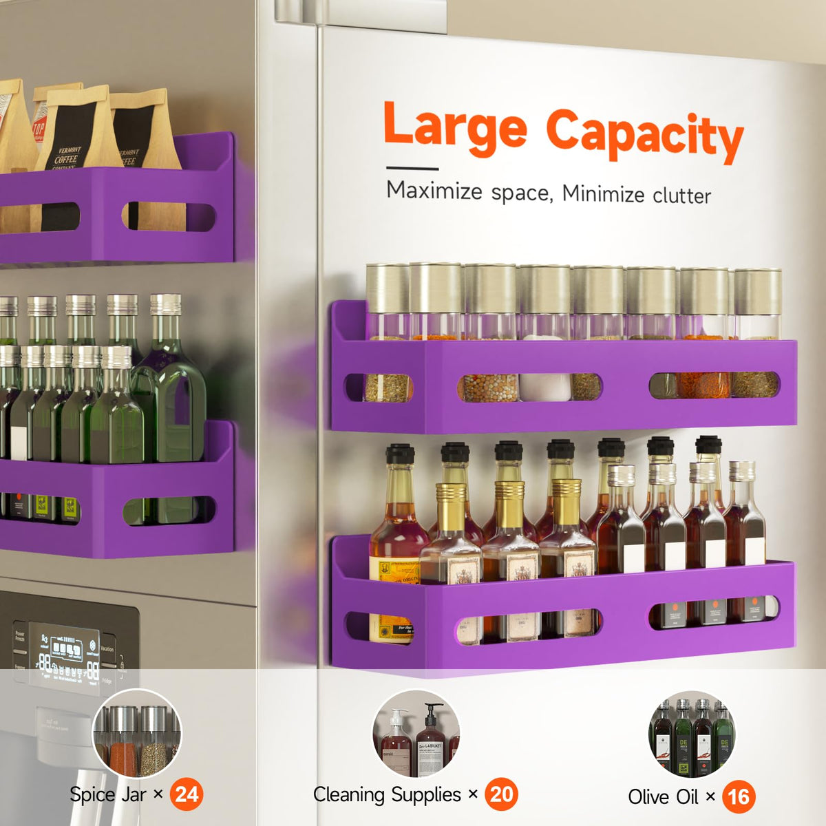 Sevenblue ABS material rack is rustproof and easy to clean