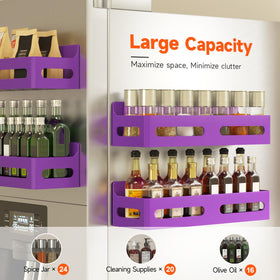 Sevenblue ABS material rack is rustproof and easy to clean
