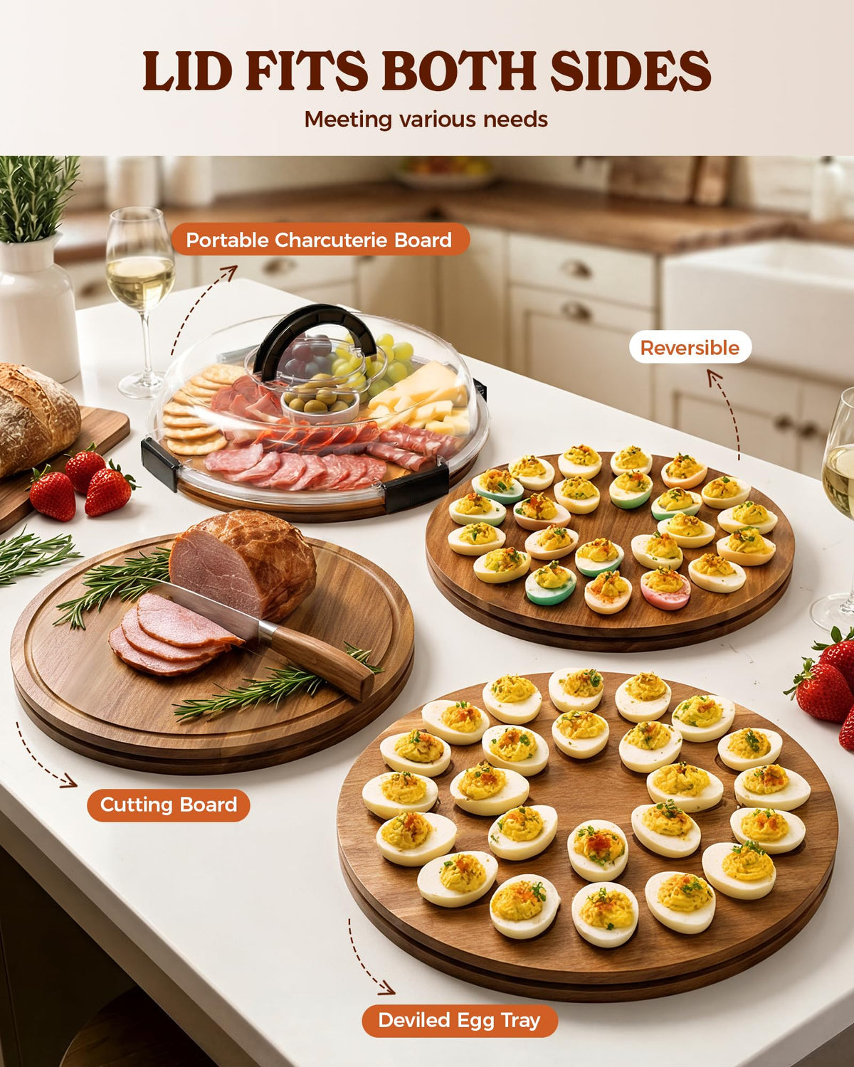 Sevenblue airtight seal with silicone gasket protects freshness and prevents fridge odor transfer