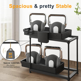 Sevenblue organizer dimensions maximize space while providing multiple storage tiers.