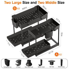 Sevenblue easy-to-assemble tool-free setup saves time during installation