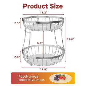 Sevenblue gift-ready fruit bowl filled with fresh produce.