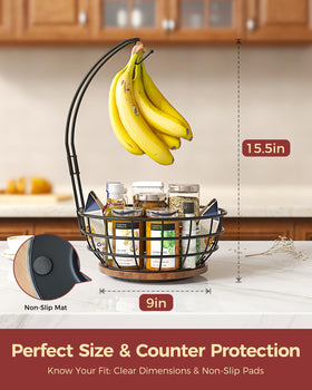 Sevenblue open wire design promotes airflow to keep produce fresher