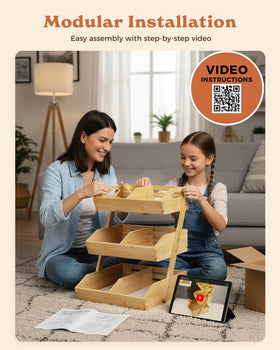 Sevenblue removable dividers convert unit into pantry bins