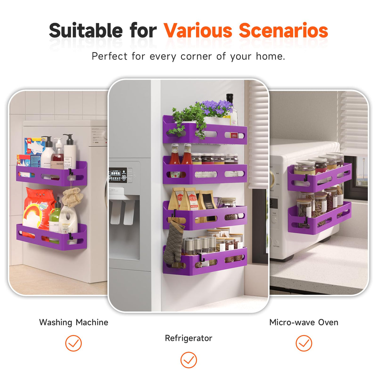 Sevenblue strong magnets securely grip metal doors without slipping