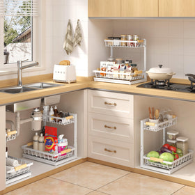 Sevenblue wide application for under-sink, countertops, and cabinets.