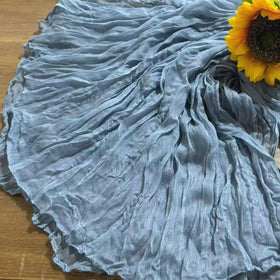 Seveups cheesecloth table runner ideal for wedding decor and festive celebrations