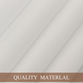 Seveups durable polyester resists wrinkles for quick prep.