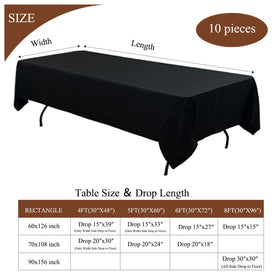 Close-up of Seveups polyester tablecloth fabric texture showing soft, durable material