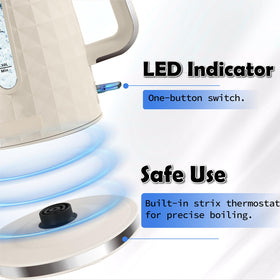 Seydere 1200W fast boil for tea, coffee, and noodles