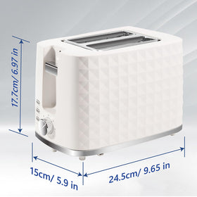 Seydere toaster defrost function evenly thaws before toasting.