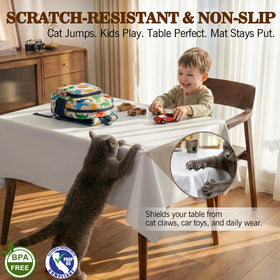 SFLJSJW versatile desk and dining mat for everyday use.