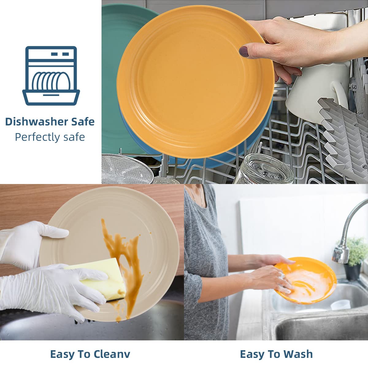 SGAOFIEE lightweight dishware designed for camping and travel.
