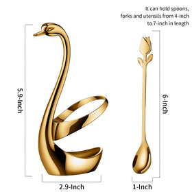 SGVRPVZ demitasse spoons rose design brightens dessert setups with elegance.