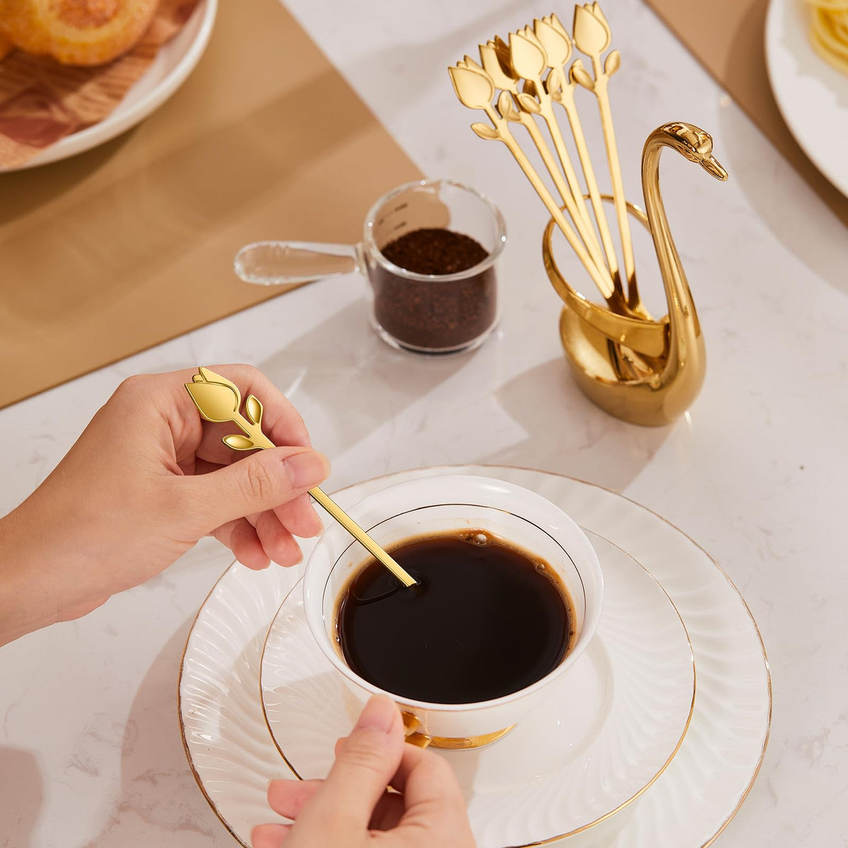 SGVRPVZ gift-ready spoon set suitable for weddings and housewarmings.
