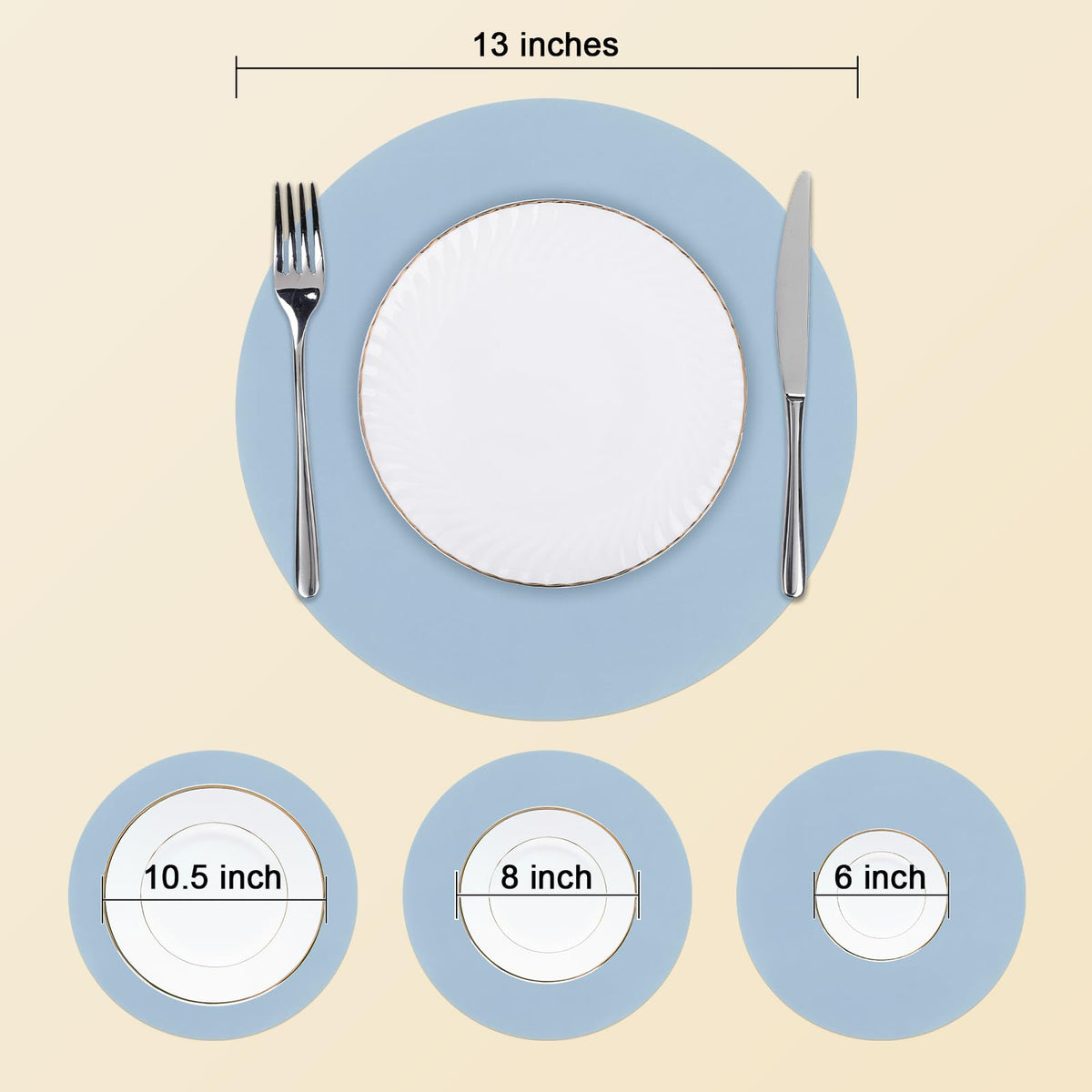 SHACOS easy cleanup placemats keep surfaces clean for kids and guests.