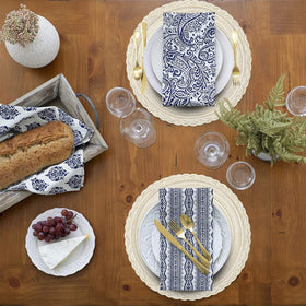 SHACOS placemats fold for easy transport and storage.