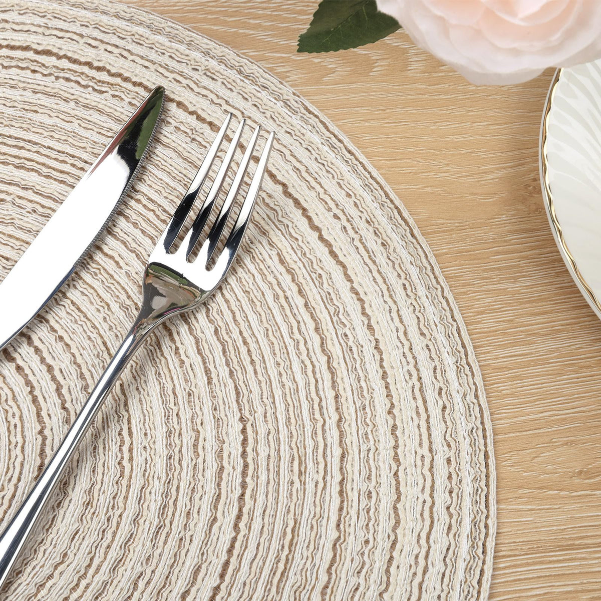 SHACOS placemats protect tabletops from heat and spills during gatherings