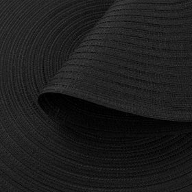 SHACOS round braided placemats elevate birthday and holiday dining moments.