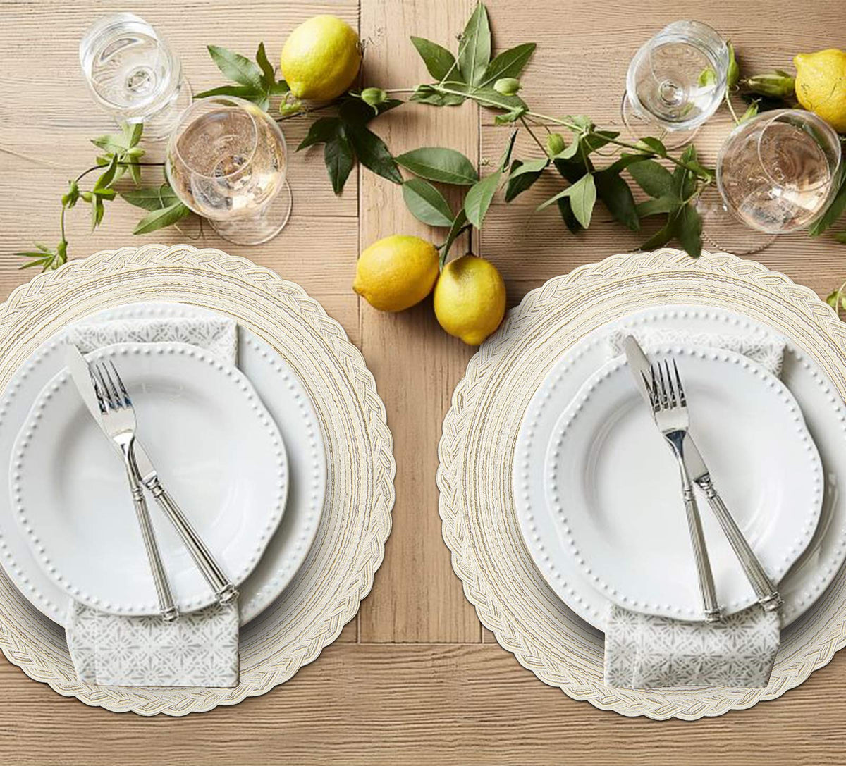 SHACOS placemats ideal for birthdays, holidays, and celebrations.