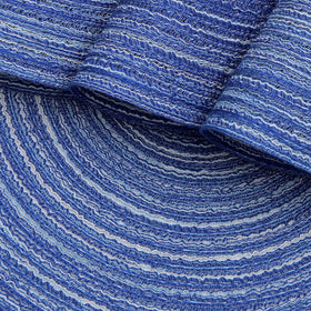 SHACOS blue white design complements many dining room styles with ease.