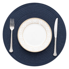 SHACOS placemats fold for easy transport to events.