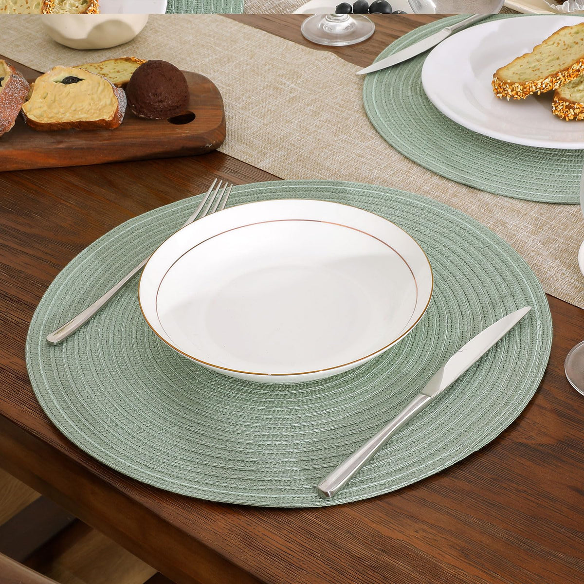 SHACOS placemats suit birthdays, holidays, and gatherings.