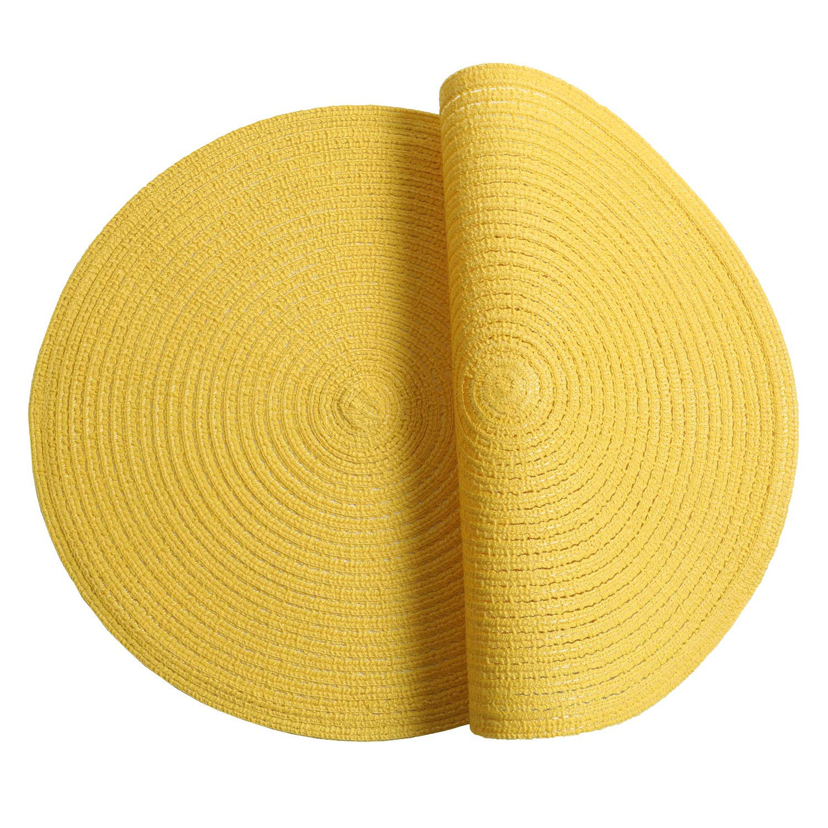 SHACOS round placemats suit weddings, parties, and everyday dinners alike.