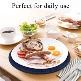 Wipe-clean SHACOS trivets remove stains easily after use