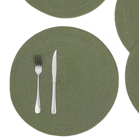 SHACOS washable placemats easy wipe-clean for daily use