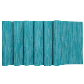 SHACOS placemats Teal suitable for indoor and outdoor dining