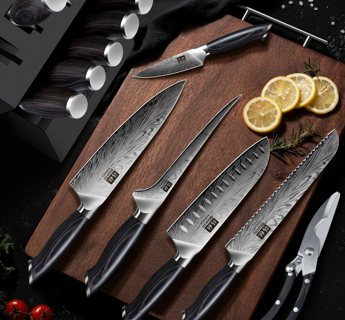 SHAN ZU 7-inch fillet knife for delicate fish work
