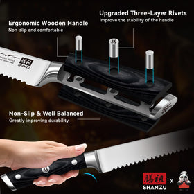 SHAN ZU gift box included makes this knife a ready gift