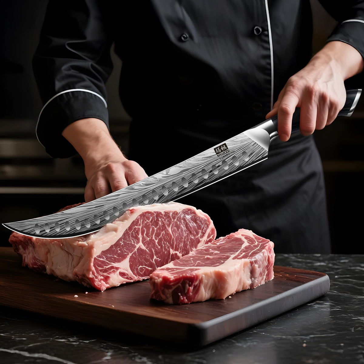 SHAN ZU precision cutting enables clean trims and efficient meat work.