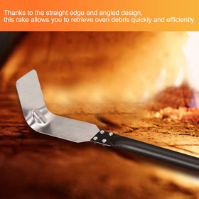 SHANGPEIXUAN extended-handle pizza-tools support safe operation near high heat.