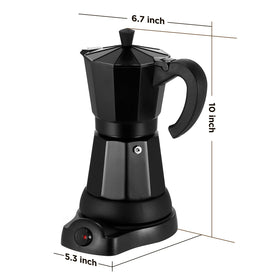 SHANGSKY moka pot safety-valve shows built-in protection for peace of mind.