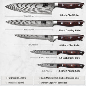 SHAN ZU chef knife for precise, balanced cuts