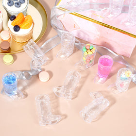 SHAOQINLIN portable 2x2-inch shot glasses fit compact party setups.