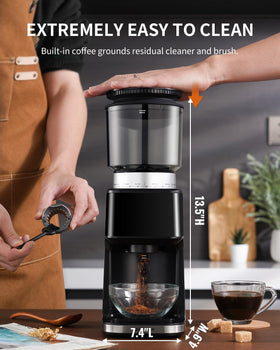 SHARDOR stainless steel body blends durability with modern kitchen