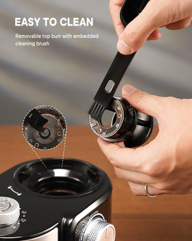 SHARDOR 2.0 grinder compact counter design saves kitchen space