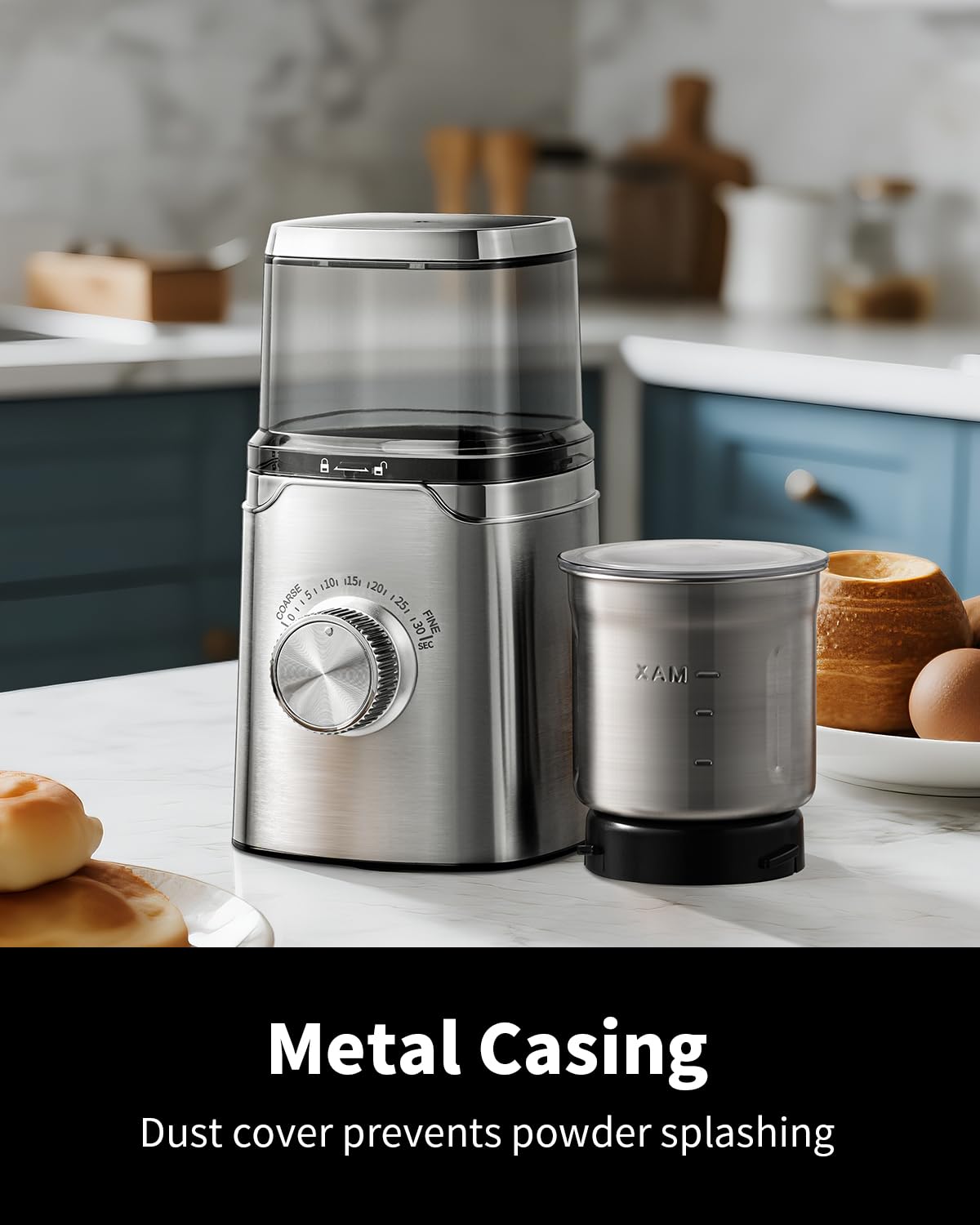 SHARDOR full-metal housing highlights sturdy construction and modern look.