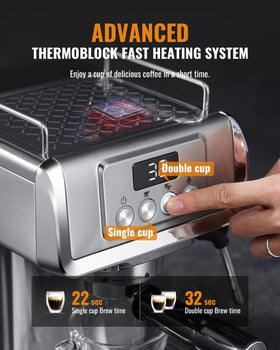 SHARDOR rapid heat-up in about 30 seconds lets you start sooner.