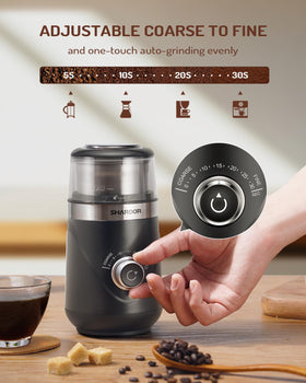 SHARDOR removable stainless steel bowl for easy filling and cleaning.