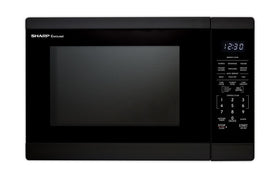Sharp microwave with 12.4-inch carousel turntable for even heating