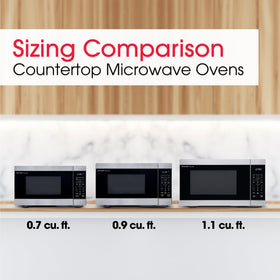 Sharp SMC1162KS one-touch controls simplify daily meal prep