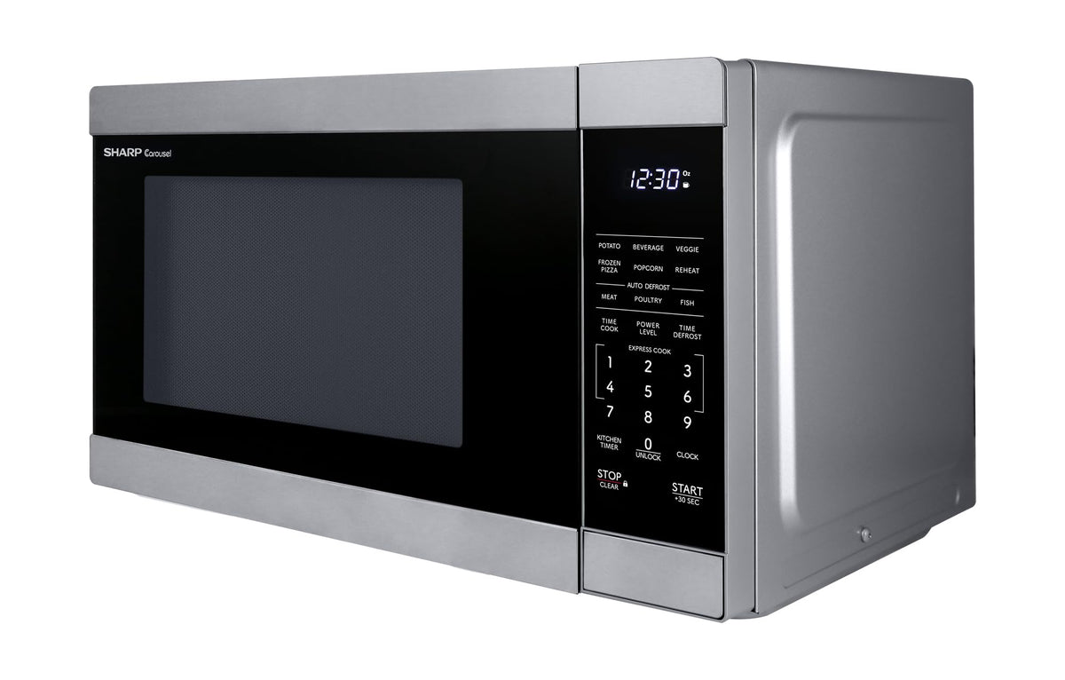 Sharp SMC1162KS removable carousel eases cleaning and maintenance