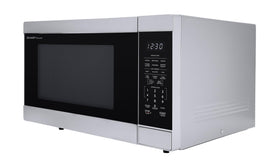 Sharp SMC1662DS interior LED lighting enhances food visibility during cooking