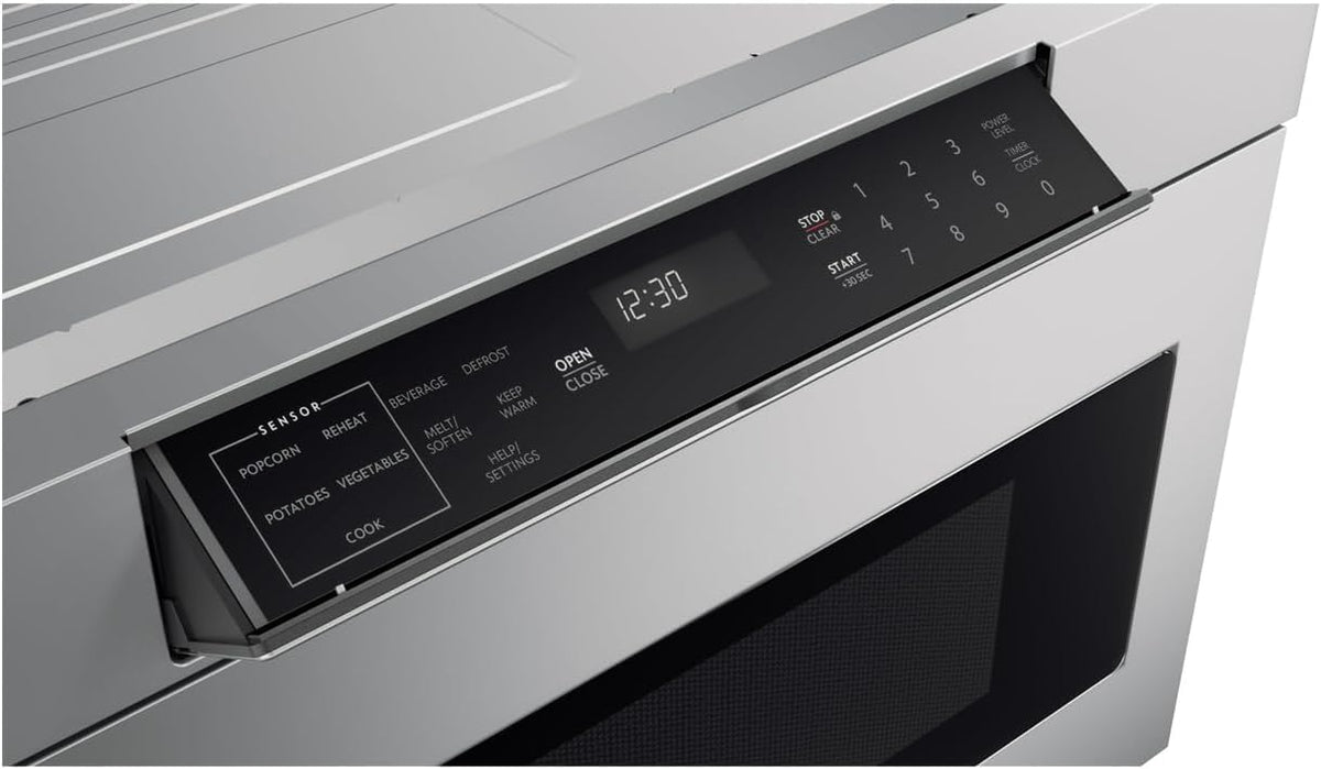 Sharp SMD2470ASY 1.2 cu ft interior capable of fitting large dishes