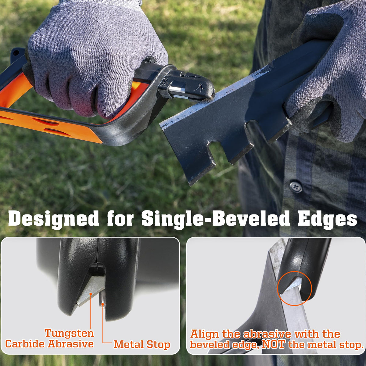 SHARPAL 103N tungsten carbide bar for durable edge shaping